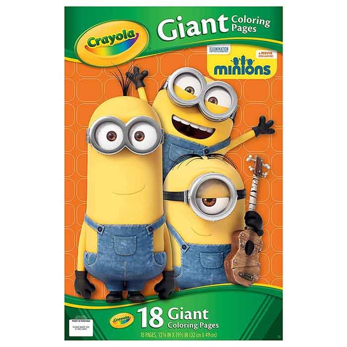 دفتر نقاشی minions