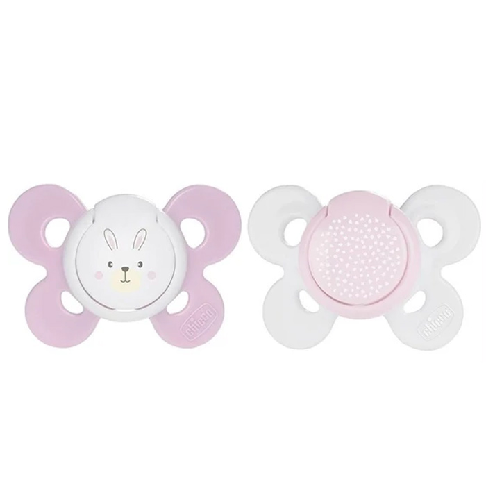 پستانک دوعددی ارتودنسی 6-0ماه CHICCO PHYSIO FORMA COMFORT چیکو — تصویر ۲